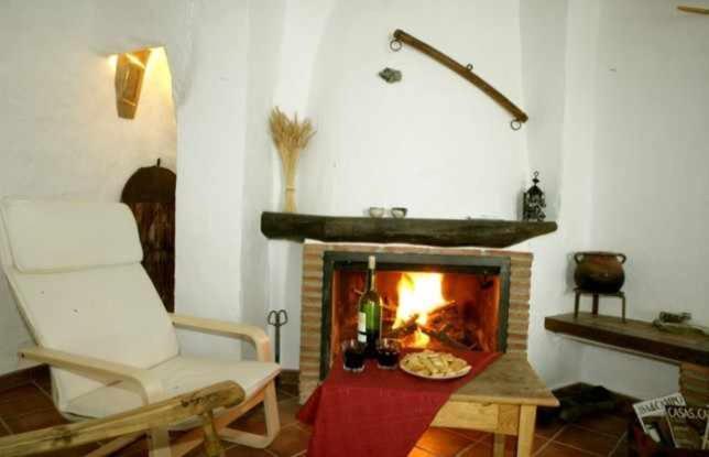 Гостевой дом Casas Cueva El Mirador De Галера Экстерьер фото
