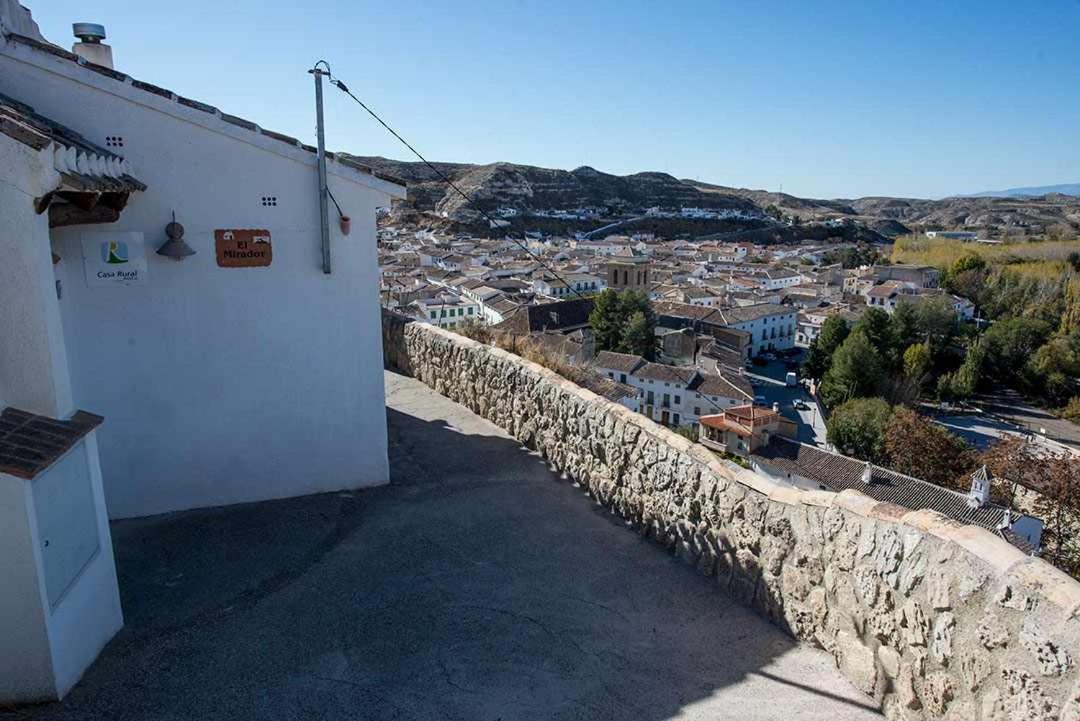 Гостевой дом Casas Cueva El Mirador De Галера Экстерьер фото